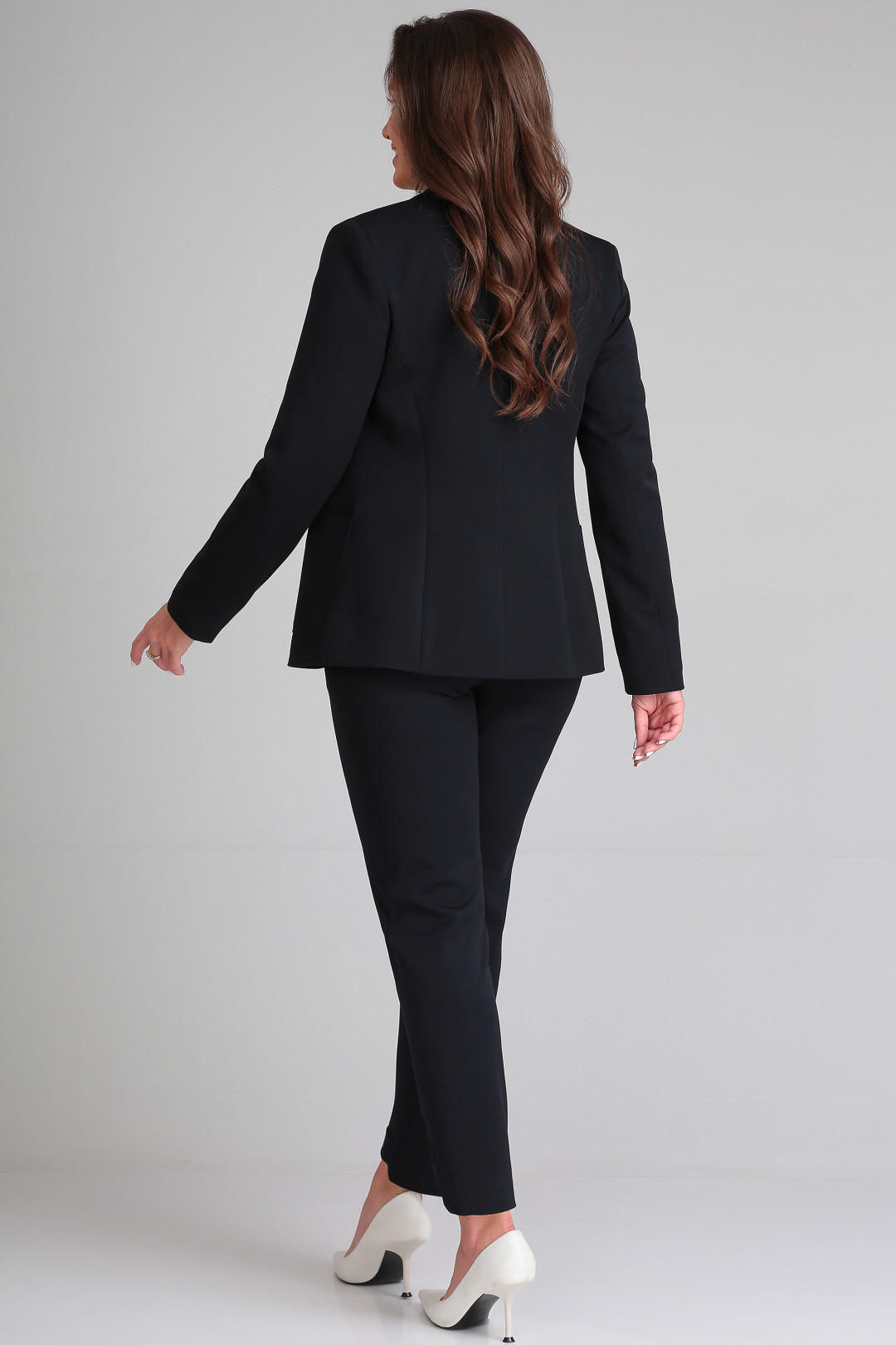 Брюки LeNata 10098 темно синий - фото 6